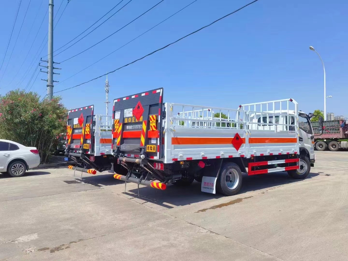 江淮5.2米氣瓶運輸車/7.4噸